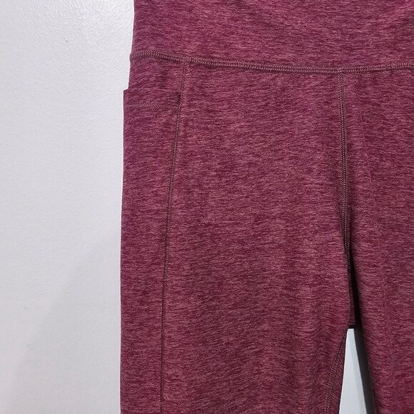 Calia - Leggings High Rise Pockets Form Fitting Activewear - Size S - Purple - Picture 4 of 6
